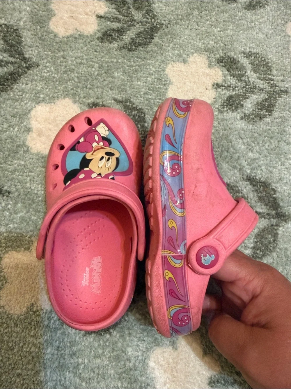 Disney Pink Minnie & Daisy Kids Clog Sandals